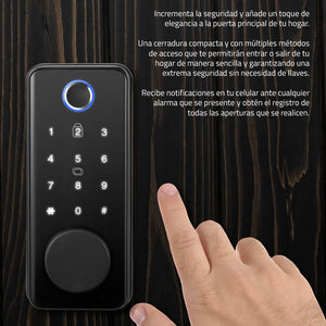 Cerradura WiFi Ninja black Dexel Smart