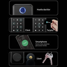 Load image into Gallery viewer, Cerradura WiFi Ninja black Dexel Smart