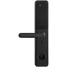 Load image into Gallery viewer, Cerradura manija WiFi Defender black con 5 modos apertura