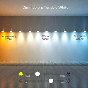 Foco led WiFi smart dimerizable E27 RGB