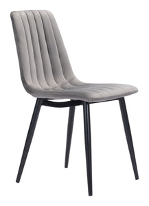 Dolce Dining Chair (Set of 2) Gray
