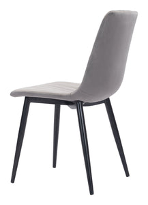 Dolce Dining Chair (Set of 2) Gray