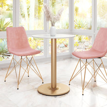 Load image into Gallery viewer, Alto Bistro Table White &amp; Gold