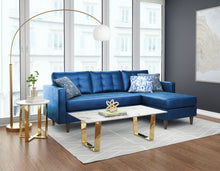 Load image into Gallery viewer, Atlas Coffee Table White &amp; Gold - Versatile Home