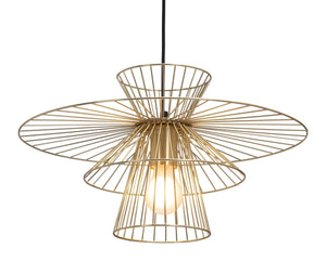 Azzi Ceiling Lamp Gold - Versatile Home