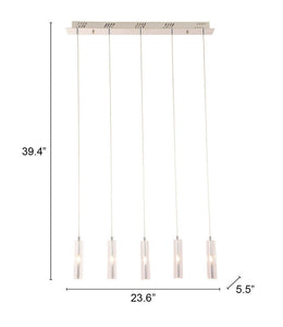 Celeron Ceiling Lamp Clear - Versatile Home