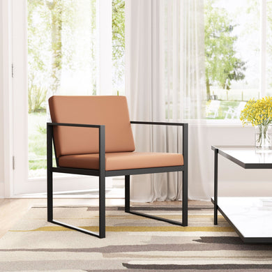 Claremont Arm Chair Brown - Versatile Home