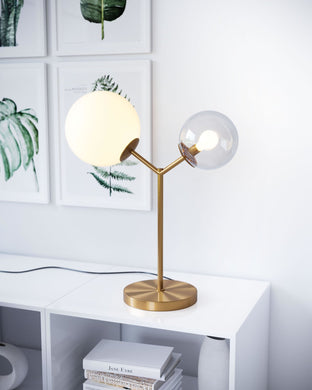Constance Table Lamp Gold - Versatile Home