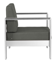 Load image into Gallery viewer, Cosmopolitan Arm Chair Cushion Dark Gray - Versatile Home