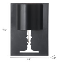 Load image into Gallery viewer, Dream Wall Lamp Black - Versatile Home