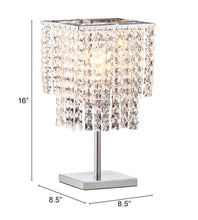Load image into Gallery viewer, Falling Stars Table Lamp Chrome - Versatile Home