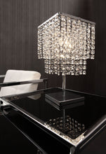 Load image into Gallery viewer, Falling Stars Table Lamp Chrome - Versatile Home