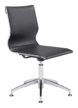 Load image into Gallery viewer, Glider Conference Chair Black - Versatile Home