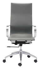 Load image into Gallery viewer, Glider High Back Office Chair Gray - Versatile Home