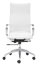 Load image into Gallery viewer, Glider High Back Office Chair White - Versatile Home