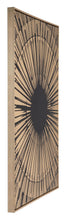 Load image into Gallery viewer, Gold Sunburst Canvas Black &amp; Gold - Versatile Home