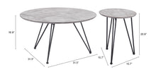 Load image into Gallery viewer, Kerris Coffee Table Set Gray &amp; Black - Versatile Home
