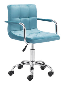 Kerry Office Chair Blue - Versatile Home