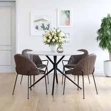 Load image into Gallery viewer, Kurt Dining Chair Brown - Versatile Home