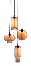 Load image into Gallery viewer, Lambie Ceiling Lamp Rust &amp; Amber - Versatile Home