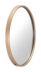 Large Ogee Mirror Gold - Versatile Home