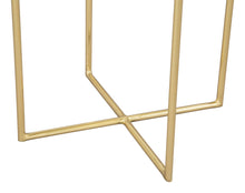 Load image into Gallery viewer, Lotus Side Table Gold - Versatile Home