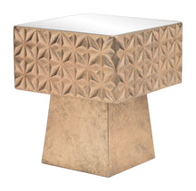 Load image into Gallery viewer, Mayan Side Table Gold - Versatile Home