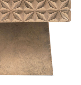 Mayan Side Table Gold - Versatile Home