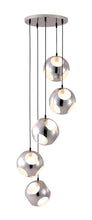 Load image into Gallery viewer, Meteor Shower Ceiling Lamp Chrome - Versatile Home