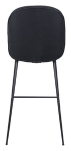 Miles Bar Chair Black - Versatile Home