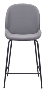 Miles Counter Chair Gray - Versatile Home