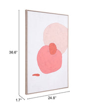Load image into Gallery viewer, Pink Geode Canvas Wall Art - Versatile Home