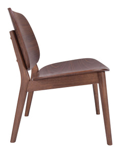 Priest Lounge Chair Walnut - Versatile Home