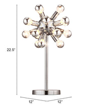 Load image into Gallery viewer, Pulsar Table Lamp Chrome - Versatile Home