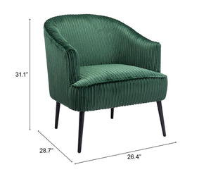 Ranier Accent Chair Green - Versatile Home