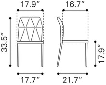 Load image into Gallery viewer, Revolution Dining Chair (Set of 4) Black - Versatile Home