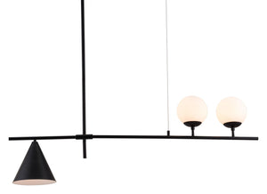 Richiza Ceiling Lamp Black - Versatile Home