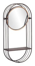 Load image into Gallery viewer, Saroni Mirror Shelf Gray - Versatile Home