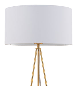 Sascha Table Lamp White & Gold - Versatile Home