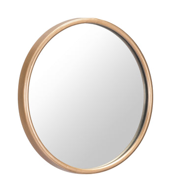 Small Ogee Mirror Gold - Versatile Home
