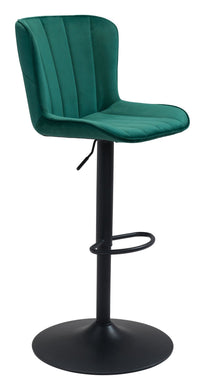 Tarley Bar Chair Green - Versatile Home