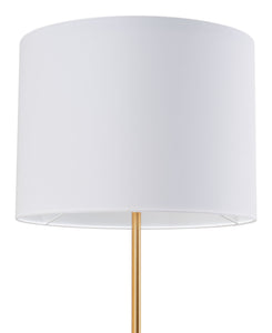 Titan Floor Lamp White & Gold - Versatile Home