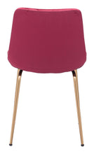 Load image into Gallery viewer, Tony Dining Chair (Set of 2) Red &amp; Gold - Versatile Home