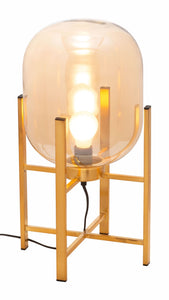 Wonderwall Table Lamp Gold - Versatile Home