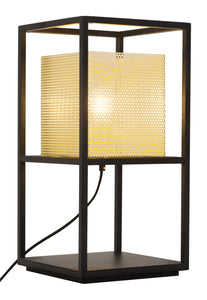 Yves Table Lamp Gold & Black - Versatile Home